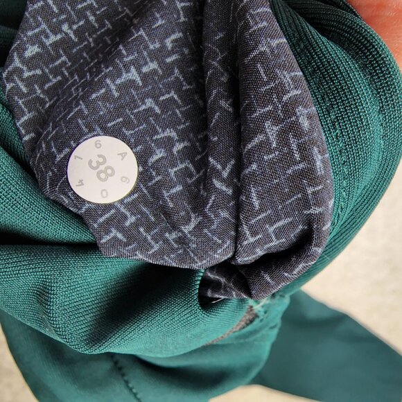 Lululemon Commission? ABC? Office Work Chino Pants Green Mens Size 38x33 Slim - Picture 4 of 9